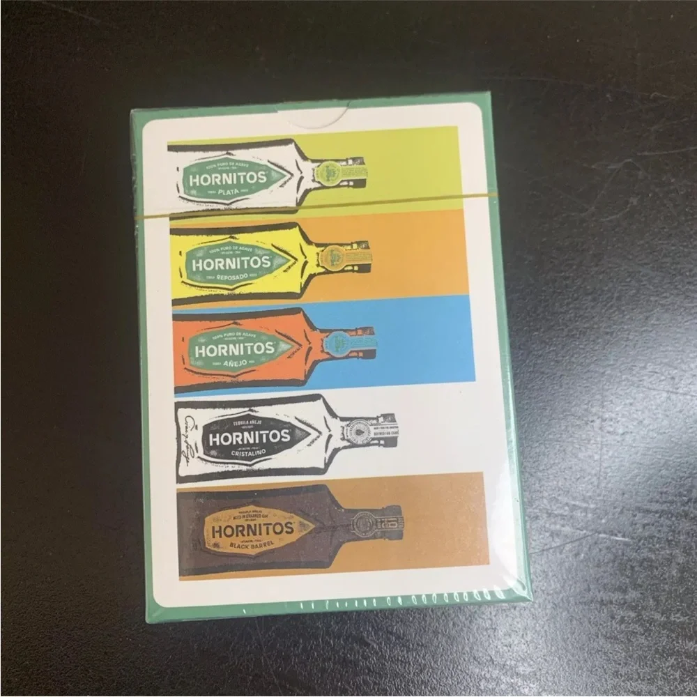Hornitos branded (5)shot glass necklaces (2) koozie (3) hats (1)cards vacation